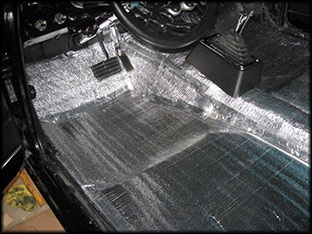 Heat Insulation: Auto Floor Heat Insulation